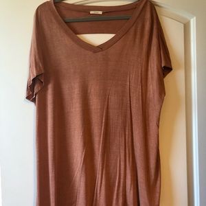 Top with ripped back detailing